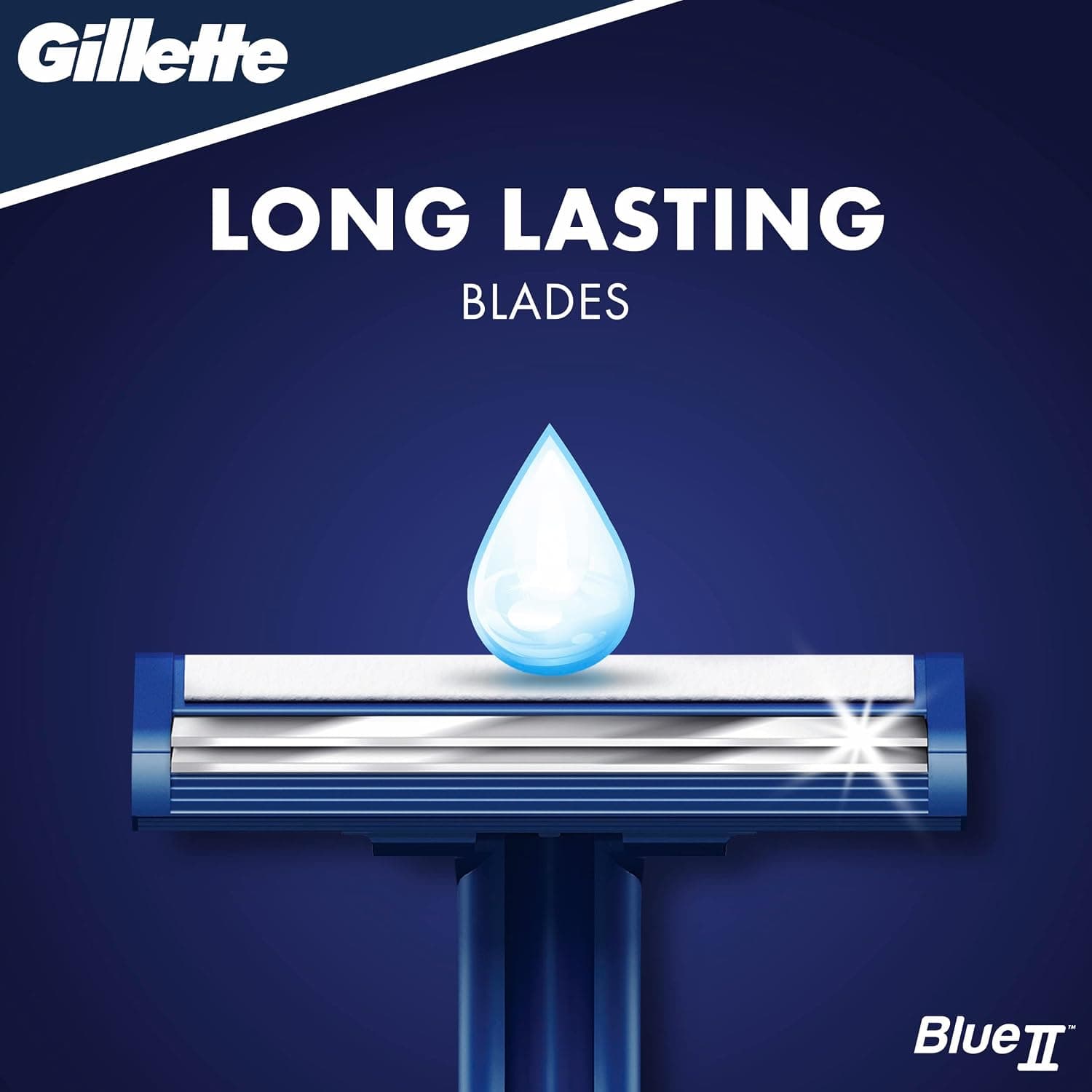 تیغ یکبارمصرف مردانه Gillette مدل Blue II x5 تیغ یکبارمصرف مردانه Gillette مدل Blue II x5