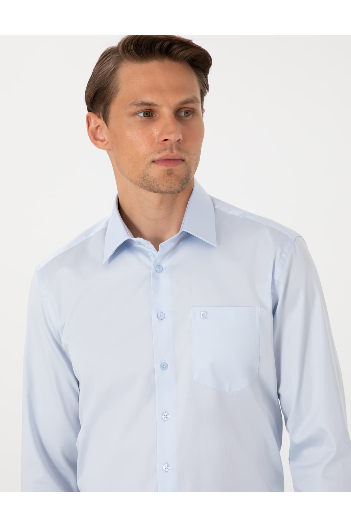 پیراهن مردانه Pierre Cardin ساتن براق نخی آستین بلند آبیروشن مدل 50302972-VR003 پیراهن مردانه Pierre Cardin ساتن براق نخی آستین بلند آبیروشن مدل 50302972-VR003