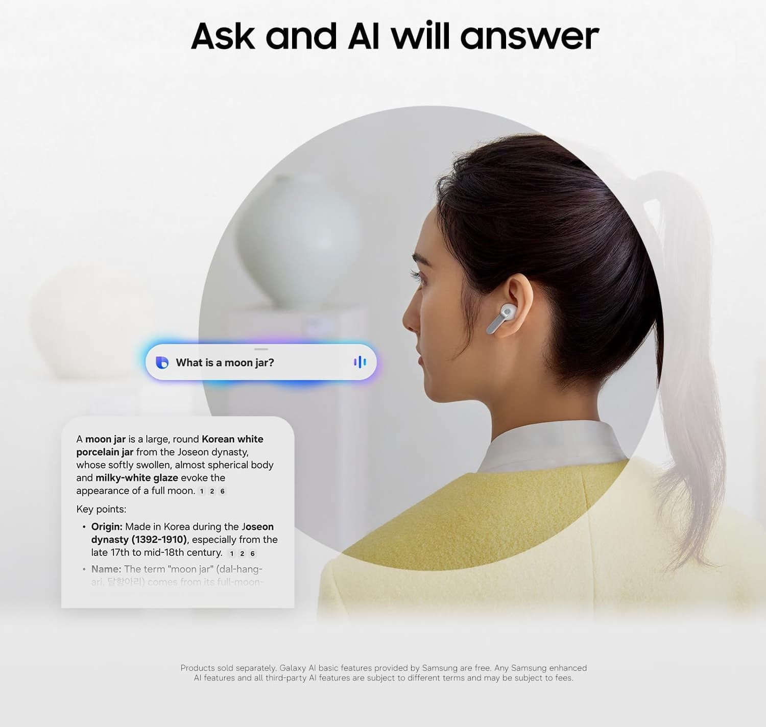 ایرفون بیسیم Samsung مدل Galaxy Buds 4 Pro سفید با حذف نویز ایرفون بیسیم Samsung مدل Galaxy Buds 4 Pro سفید با حذف نویز