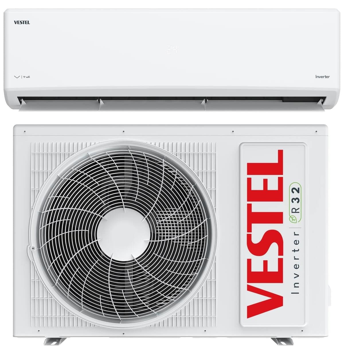 کولر گازی Vestel Flora Doğa اینورتر 246 A++ WiFi کولر گازی Vestel Flora Doğa اینورتر 246 A++ WiFi