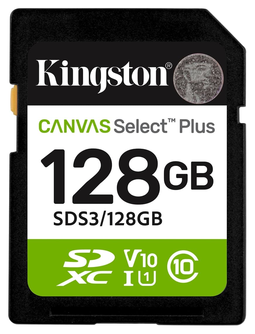 کارت حافظه SD Kingston Canvas Select Plus 128GB 150MB/s مدل SDS3/128GB کارت حافظه SD Kingston Canvas Select Plus 128GB 150MB/s مدل SDS3/128GB