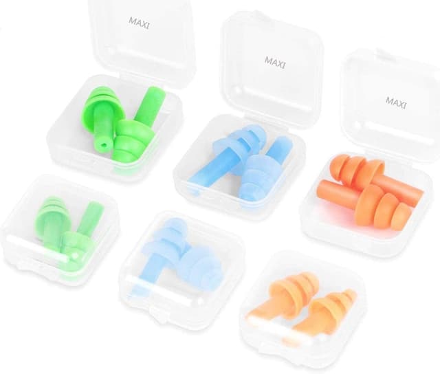 گوشگیر سیلیکونی چندبارمصرف Maxi ضدآب و ضدحساسیت کاهنده صدا 3 Packs (6Pcs) گوشگیر سیلیکونی چندبارمصرف Maxi ضدآب و ضدحساسیت کاهنده صدا 3 Packs (6Pcs)