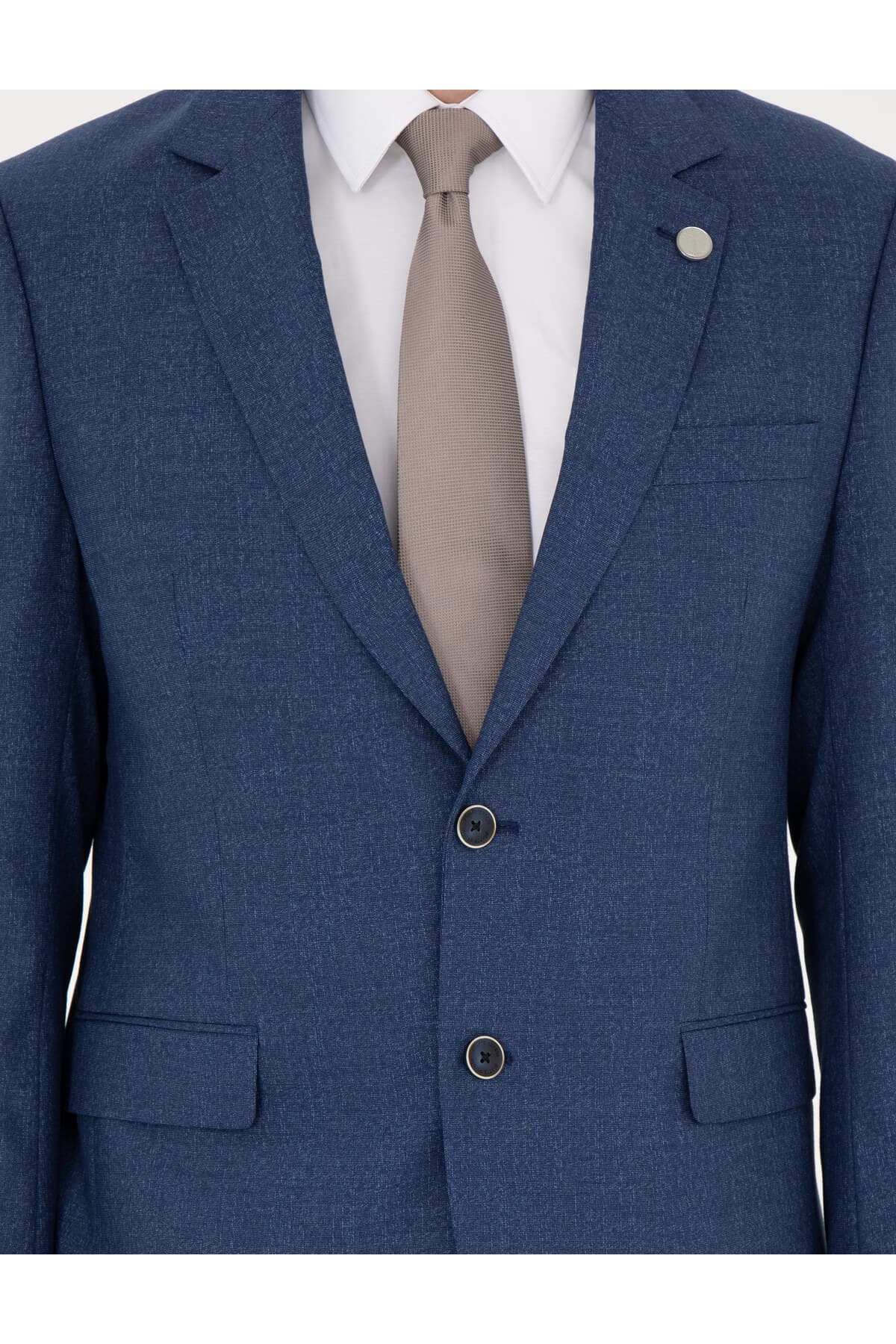 کت و شلوار مردانه Pierre Cardin آبی تیره فیت اسلیم ترکیب پشم مدل 50285902-VR032 کت و شلوار مردانه Pierre Cardin آبی تیره فیت اسلیم ترکیب پشم مدل 50285902-VR032