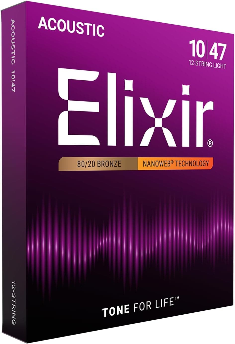 سیم گیتار آکوستیک Elixir برنز فسفر Nanoweb 11-52 مدل 16027 سیم گیتار آکوستیک Elixir برنز فسفر Nanoweb 11-52 مدل 16027