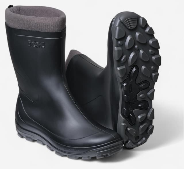 چکمه بارانی کوتاه بزرگسالان Decathlon Solognac مشکی برای شکار و مشاهده طبیعت مدل 100 چکمه بارانی کوتاه بزرگسالان Decathlon Solognac مشکی برای شکار و مشاهده طبیعت مدل 100