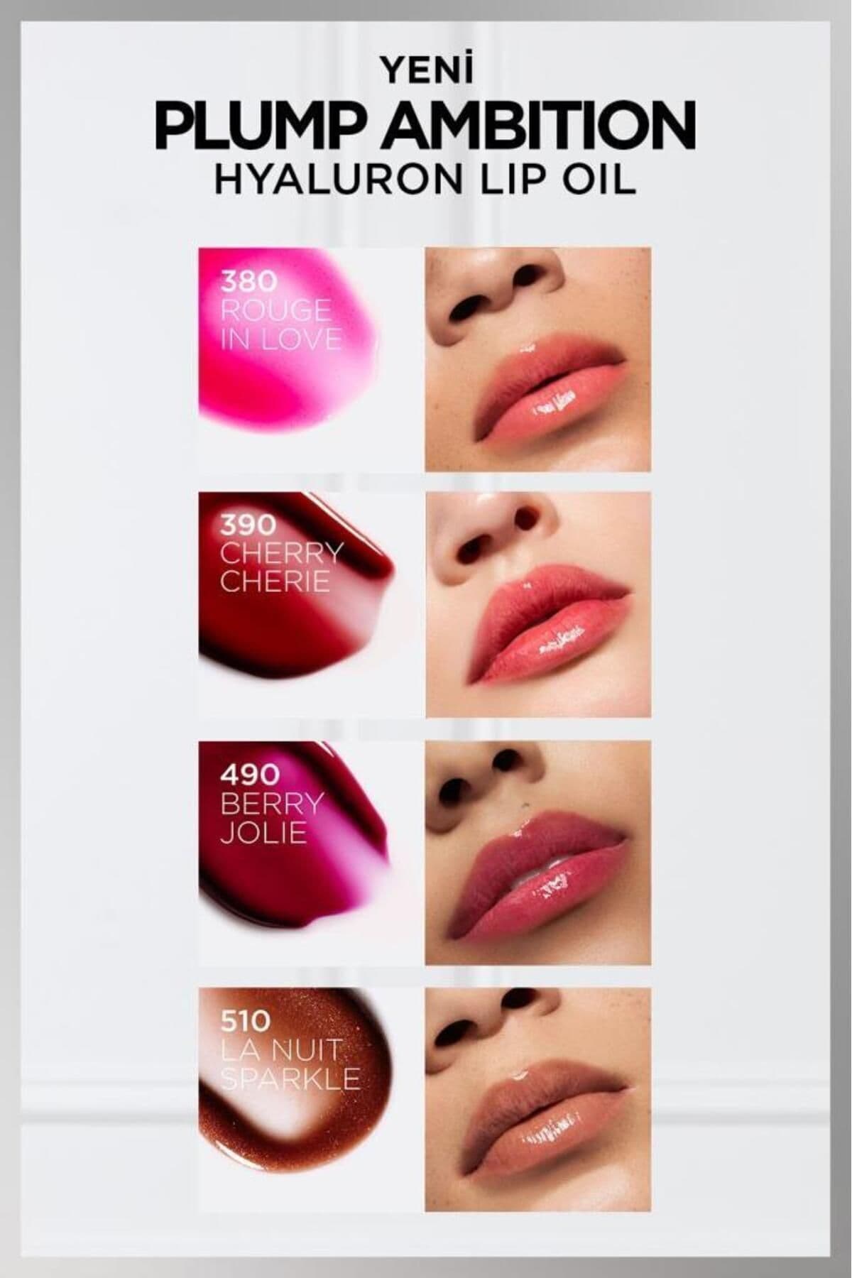 روغن لب L'Oreal Paris Plump Ambition Hyaluron Lip Oil مغذی و مرطوبکننده مدل 601 Wort It روغن لب L'Oreal Paris Plump Ambition Hyaluron Lip Oil مغذی و مرطوبکننده مدل 601 Wort It