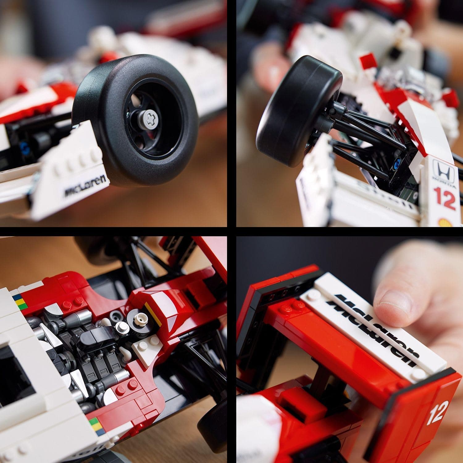 لگو Icons McLaren MP4 /4 و Ayrton Senna مدل 10330 لگو Icons McLaren MP4 /4 و Ayrton Senna مدل 10330