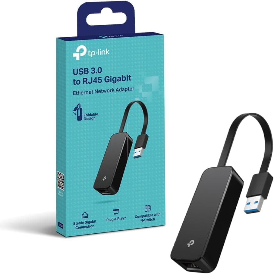 مبدل شبکه USB 3.0 به اترنت گیگابیتی TP-Link با درگاه RJ45 مدل UE300 مبدل شبکه USB 3.0 به اترنت گیگابیتی TP-Link با درگاه RJ45 مدل UE300