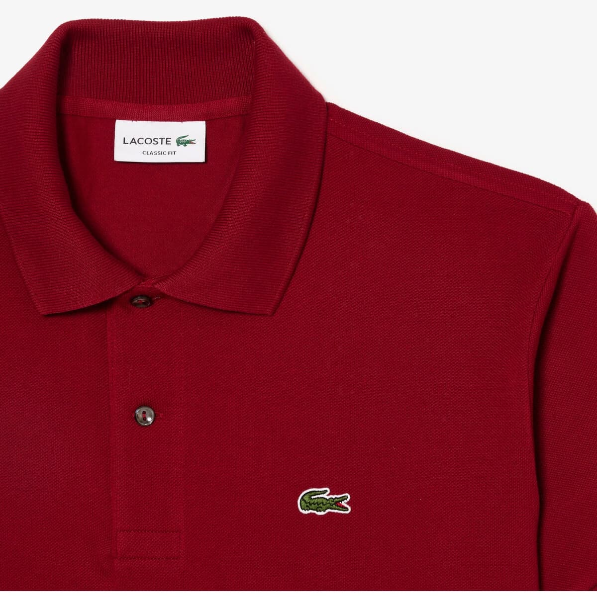پولوشرت مردانه Lacoste کلاسیک فیت زرشکی مدل L.12.12 پولوشرت مردانه Lacoste کلاسیک فیت زرشکی مدل L.12.12
