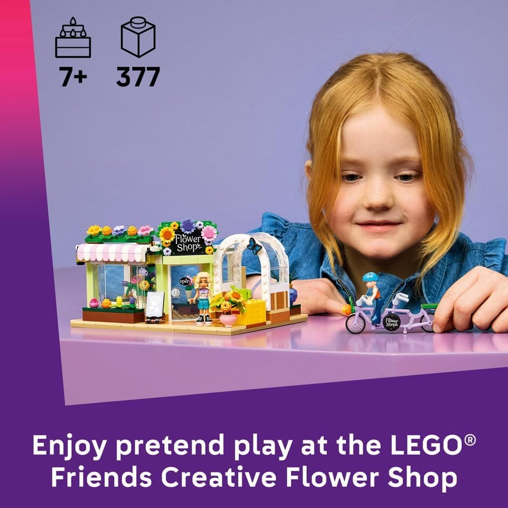 لگو سری Friends گلفروشی خلاقانه مدل 42693 لگو سری Friends گلفروشی خلاقانه مدل 42693