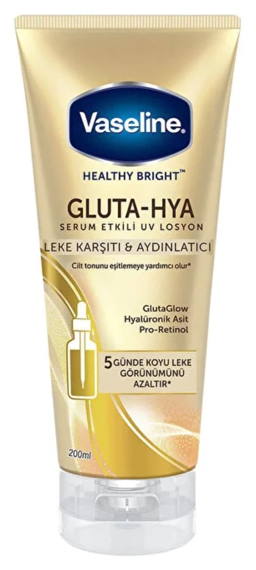 لوسیون Vaseline ضد لک و روشنکننده Gluta Hya Serum UV 200 ml لوسیون Vaseline ضد لک و روشنکننده Gluta Hya Serum UV 200 ml