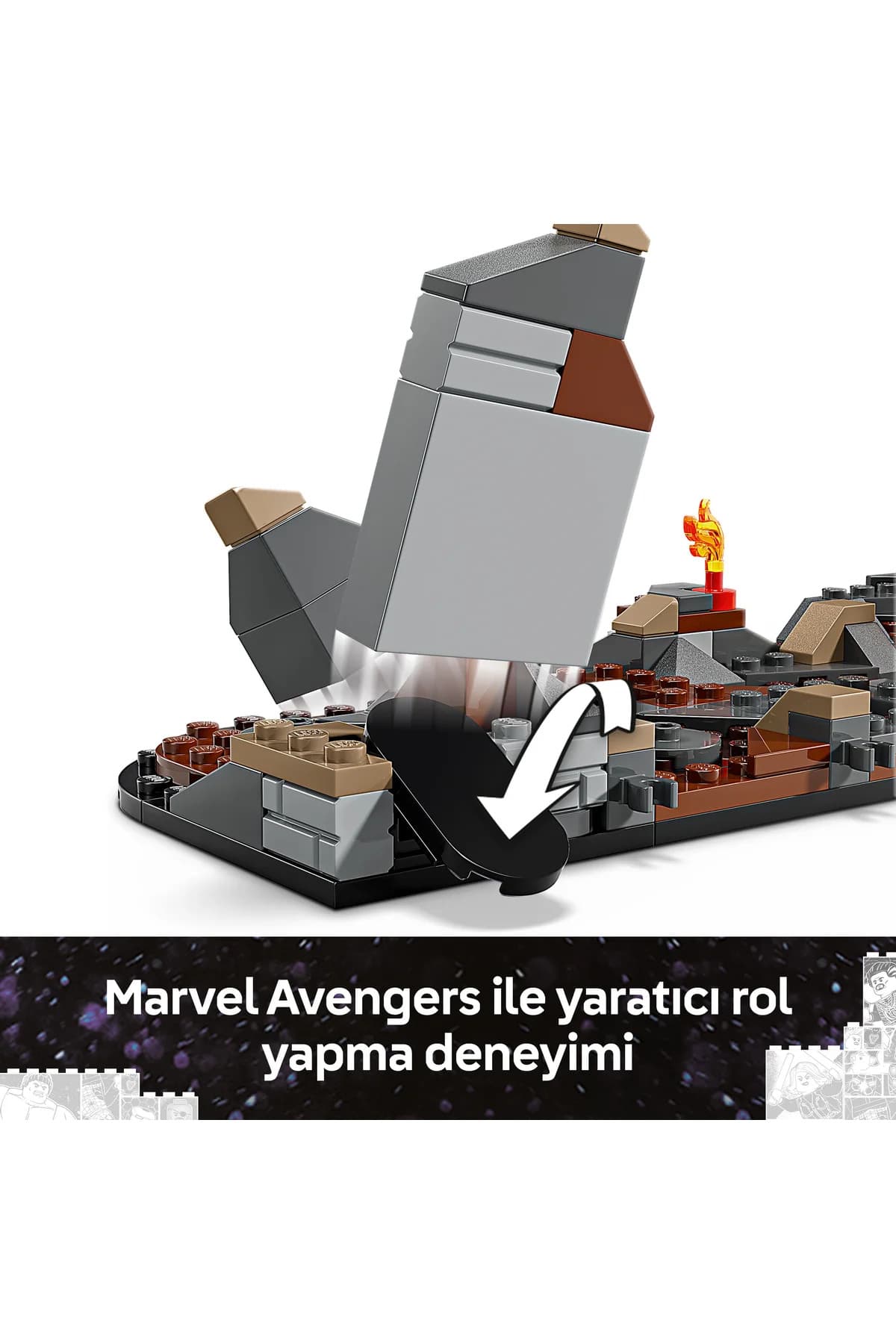 ست ساختنی اسباببازی 10+ لگو Marvel Avengers: Endgame Son Savaş مدل 76323 شامل 621 قطعه ست ساختنی اسباببازی 10+ لگو Marvel Avengers: Endgame Son Savaş مدل 76323 شامل 621 قطعه