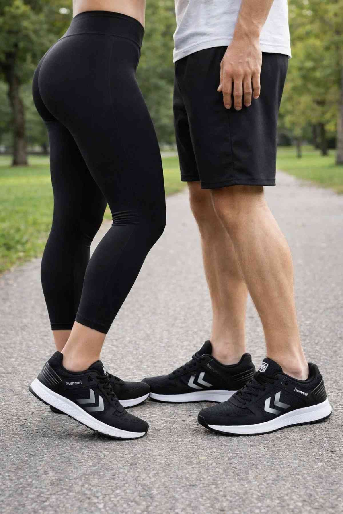 کفش پیادهروی یونیسکس hummel مشکی راحت مدل Porter کفش پیادهروی یونیسکس hummel مشکی راحت مدل Porter