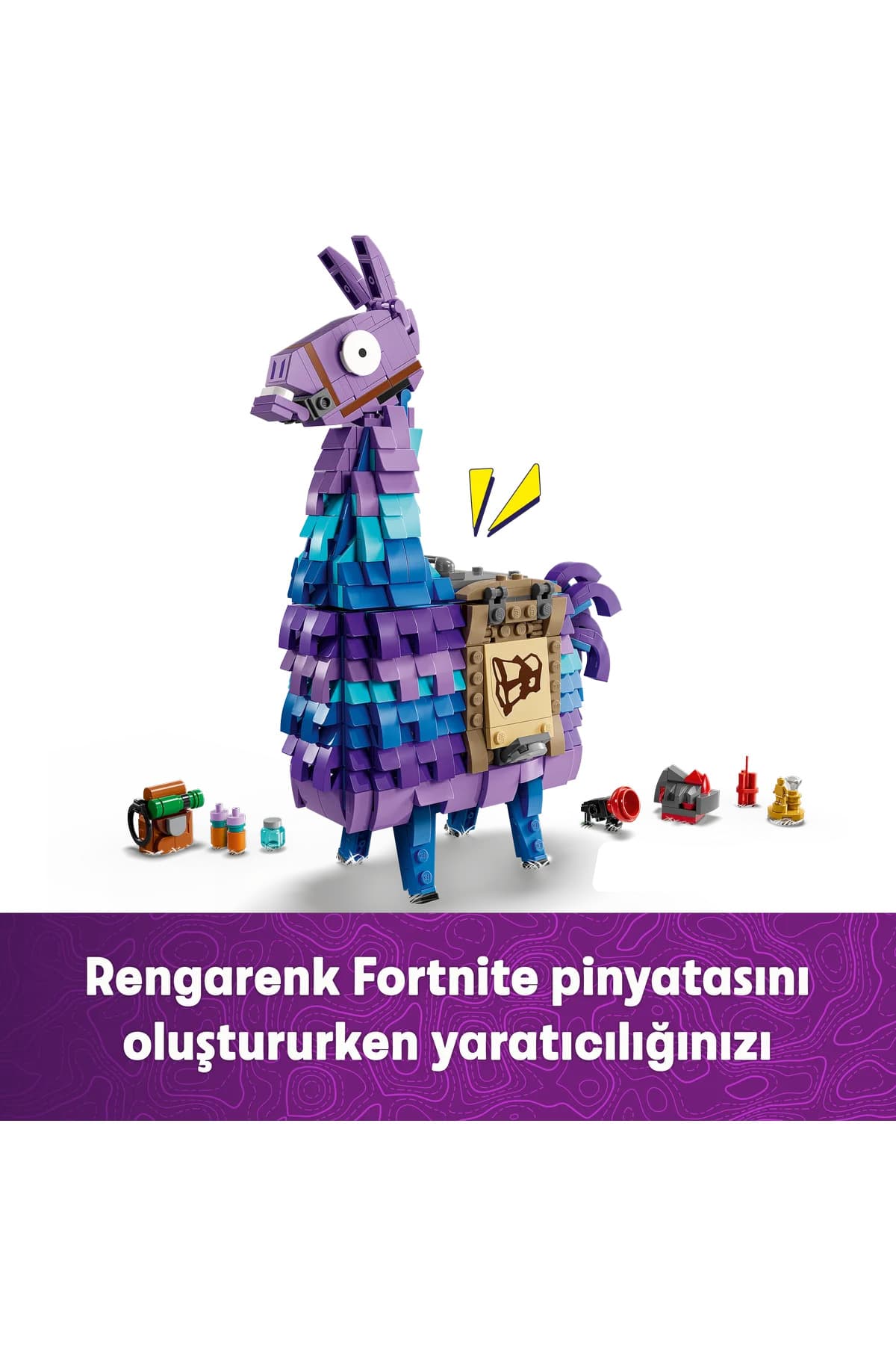 ست ساختنی اسباببازی 12+ لگو Fortnite لامای مهمات مدل 77071 (691 قطعه) ست ساختنی اسباببازی 12+ لگو Fortnite لامای مهمات مدل 77071 (691 قطعه)