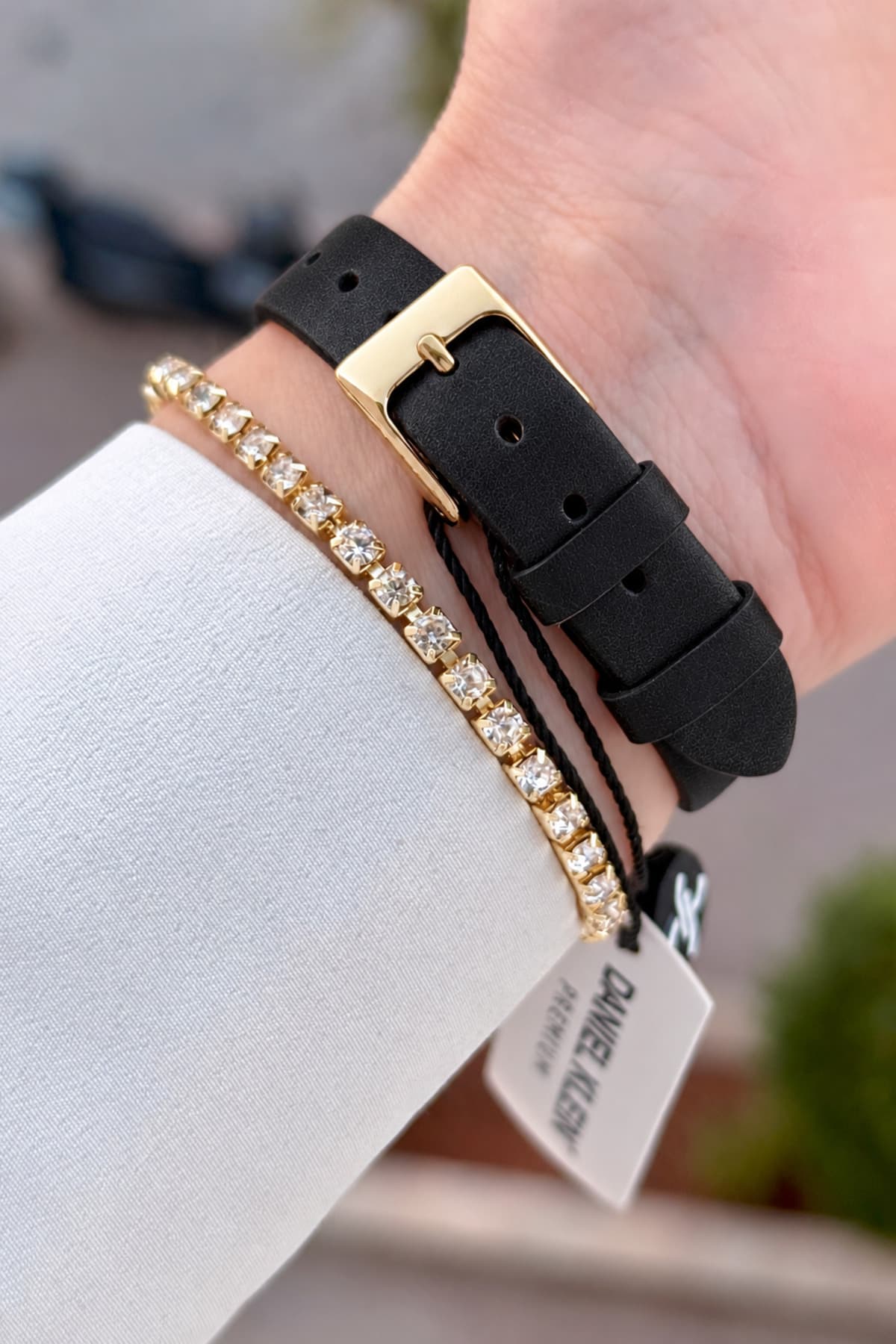 ساعت مچی زنانه Daniel Klein کیس طلایی بند مشکی 23 mm ساعت مچی زنانه Daniel Klein کیس طلایی بند مشکی 23 mm
