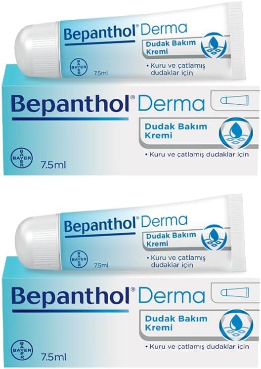 کرم لب Bepanthol نمبخش روزانه لبهای خشک و ترکخورده 7,5 ml بسته 2li کرم لب Bepanthol نمبخش روزانه لبهای خشک و ترکخورده 7,5 ml بسته 2li