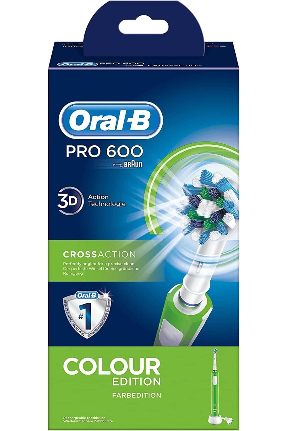 مسواک برقی شارژی Oral-B CrossAction مدل Pro 600 مسواک برقی شارژی Oral-B CrossAction مدل Pro 600