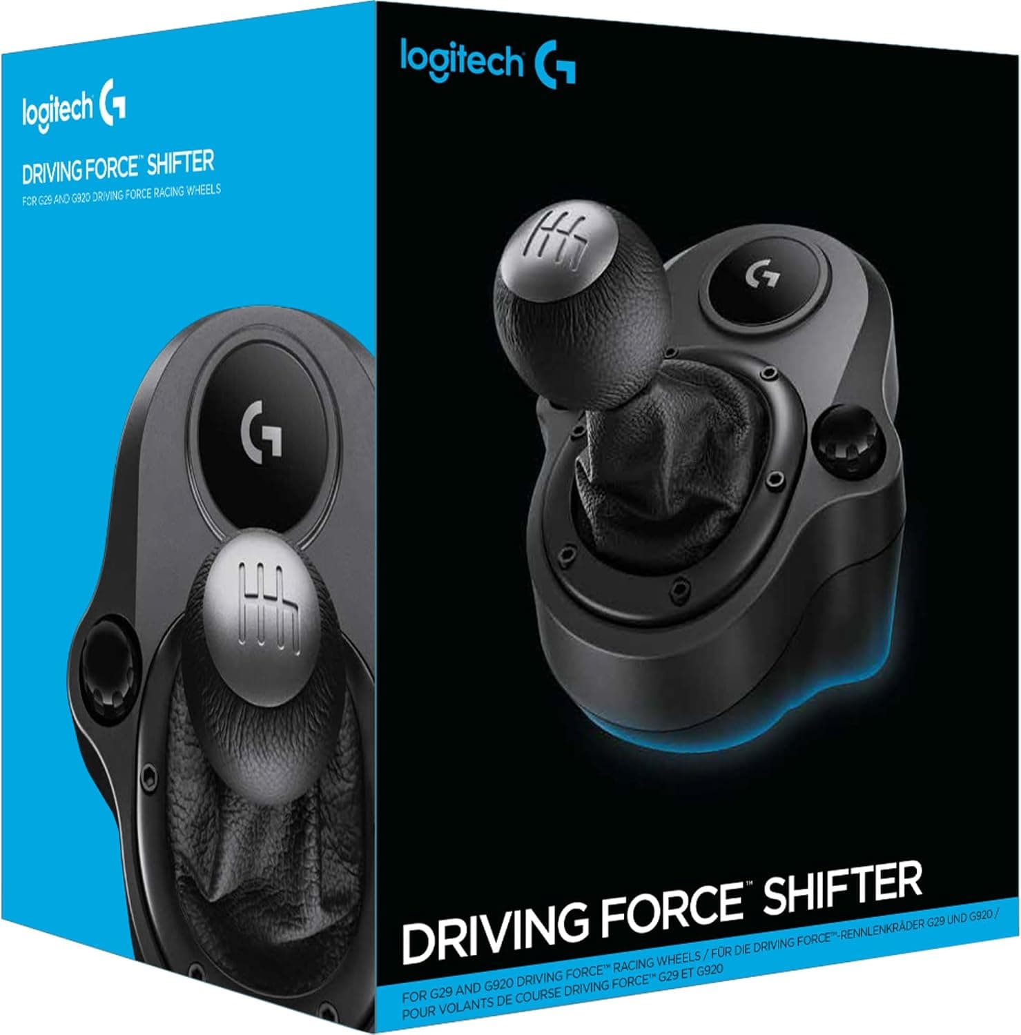 شیفتر Logitech G Driving Force برای G29/G920/G923، دنده عقب، H ششموقعیته، فلزی، چرمی، مشکی شیفتر Logitech G Driving Force برای G29/G920/G923، دنده عقب، H ششموقعیته، فلزی، چرمی، مشکی