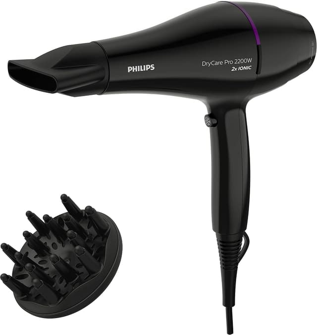 سشوار حرفهای PHILIPS با موتور AC و توان 2200W، ThermoProtect و CoolShot مدل BHD274/03 سشوار حرفهای PHILIPS با موتور AC و توان 2200W، ThermoProtect و CoolShot مدل BHD274/03