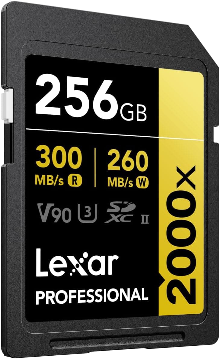 کارت حافظه SDXC دوربین Lexar Professional 2000x ظرفیت 256GB UHS-II U3 V90 مدل LSD2000256G-BNNNU کارت حافظه SDXC دوربین Lexar Professional 2000x ظرفیت 256GB UHS-II U3 V90 مدل LSD2000256G-BNNNU