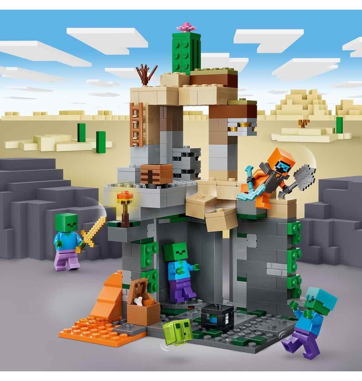 لگو Minecraft زندان زامبی مدل 21587 لگو Minecraft زندان زامبی مدل 21587