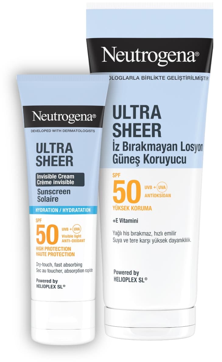کرم ضد آفتاب صورت Neutrogena Ultra Sheer Hydrating Cream SPF50 50 ml کرم ضد آفتاب صورت Neutrogena Ultra Sheer Hydrating Cream SPF50 50 ml