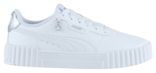 کفش ورزشی زنانه Puma Carina 3.0 سفید مدل 407733-01 کفش ورزشی زنانه Puma Carina 3.0 سفید مدل 407733-01