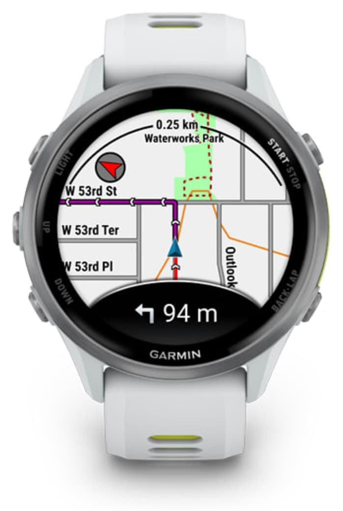 ساعت هوشمند Garmin مدل Forerunner 970 تیتانیوم سفید | زرد ساعت هوشمند Garmin مدل Forerunner 970 تیتانیوم سفید | زرد
