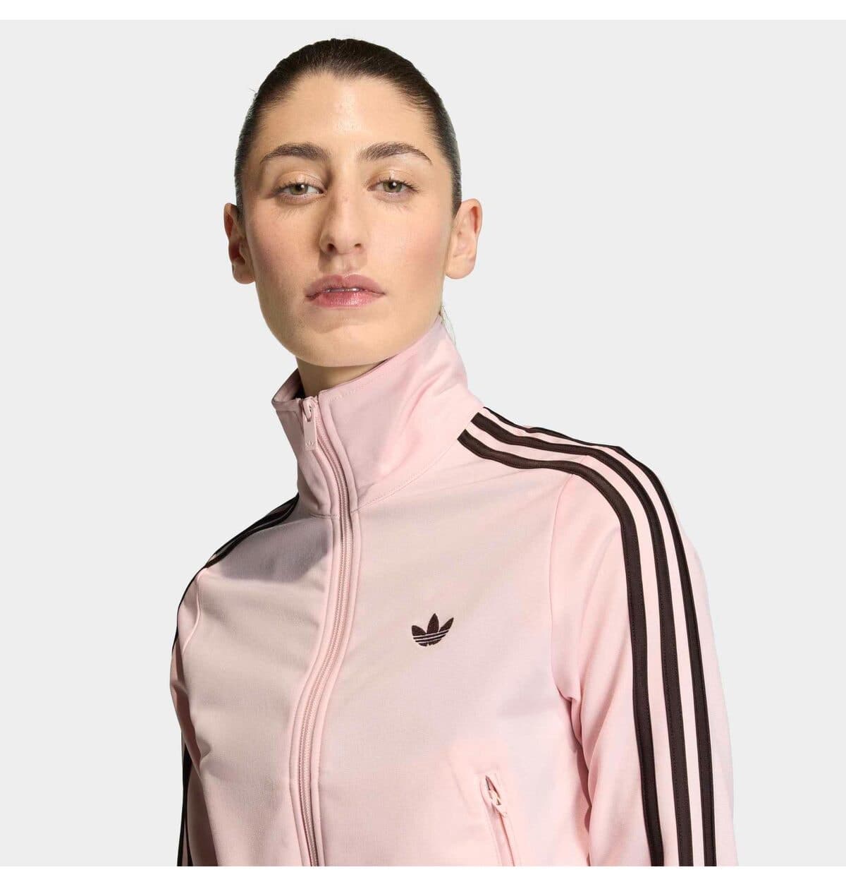 ژاکت زنانه adidas Firebird Classic صورتی مدل KC6573 ژاکت زنانه adidas Firebird Classic صورتی مدل KC6573