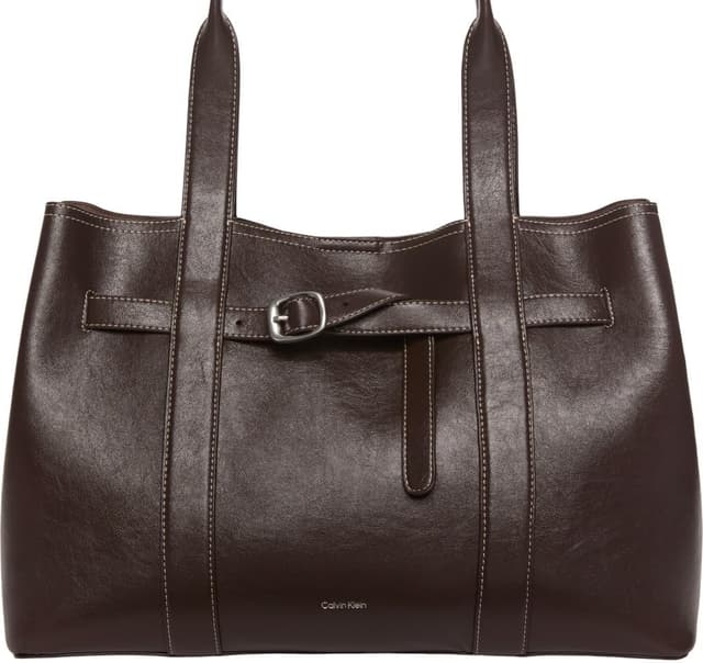 کیف توت زنانه Calvin Klein قهوهای سایز استاندارد مدل 5003402188 کیف توت زنانه Calvin Klein قهوهای سایز استاندارد مدل 5003402188