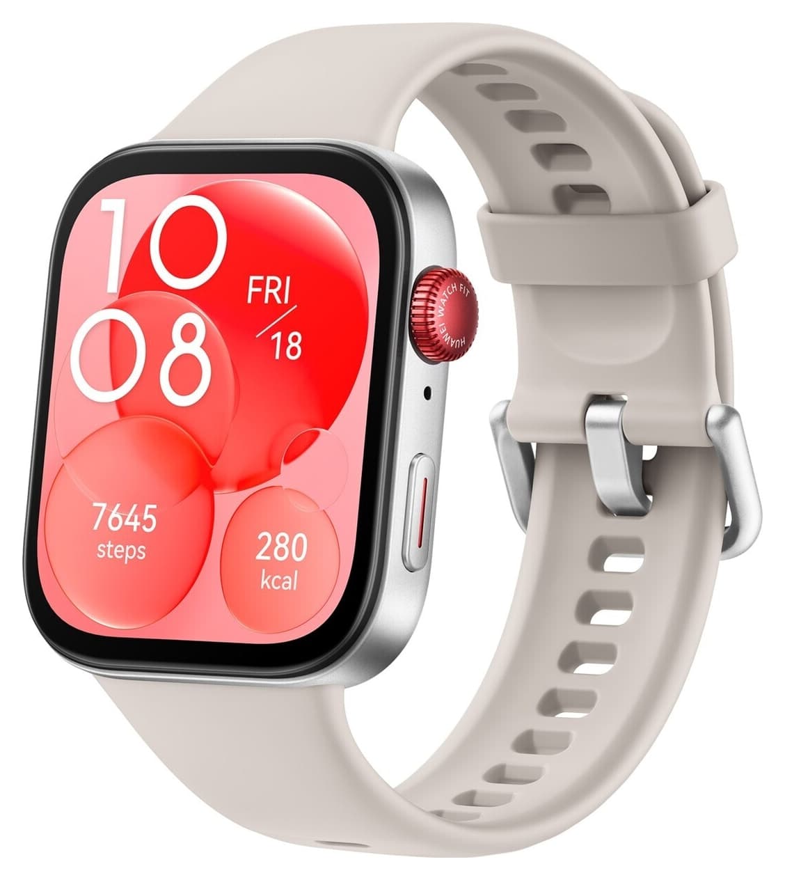 ساعت هوشمند Huawei سفید مدل Watch Fit 3 ساعت هوشمند Huawei سفید مدل Watch Fit 3