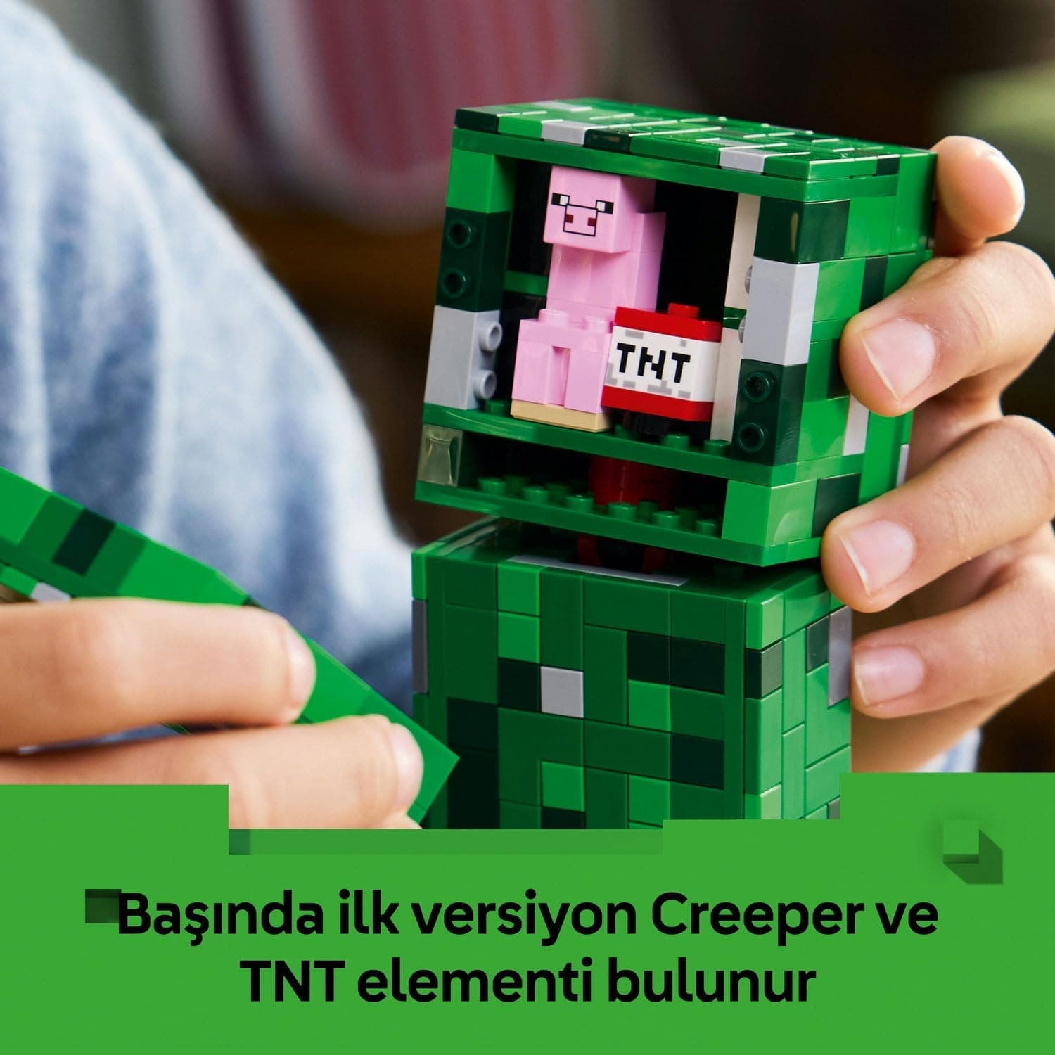 لگو سری Minecraft مدل Creeper 21276 لگو سری Minecraft مدل Creeper 21276