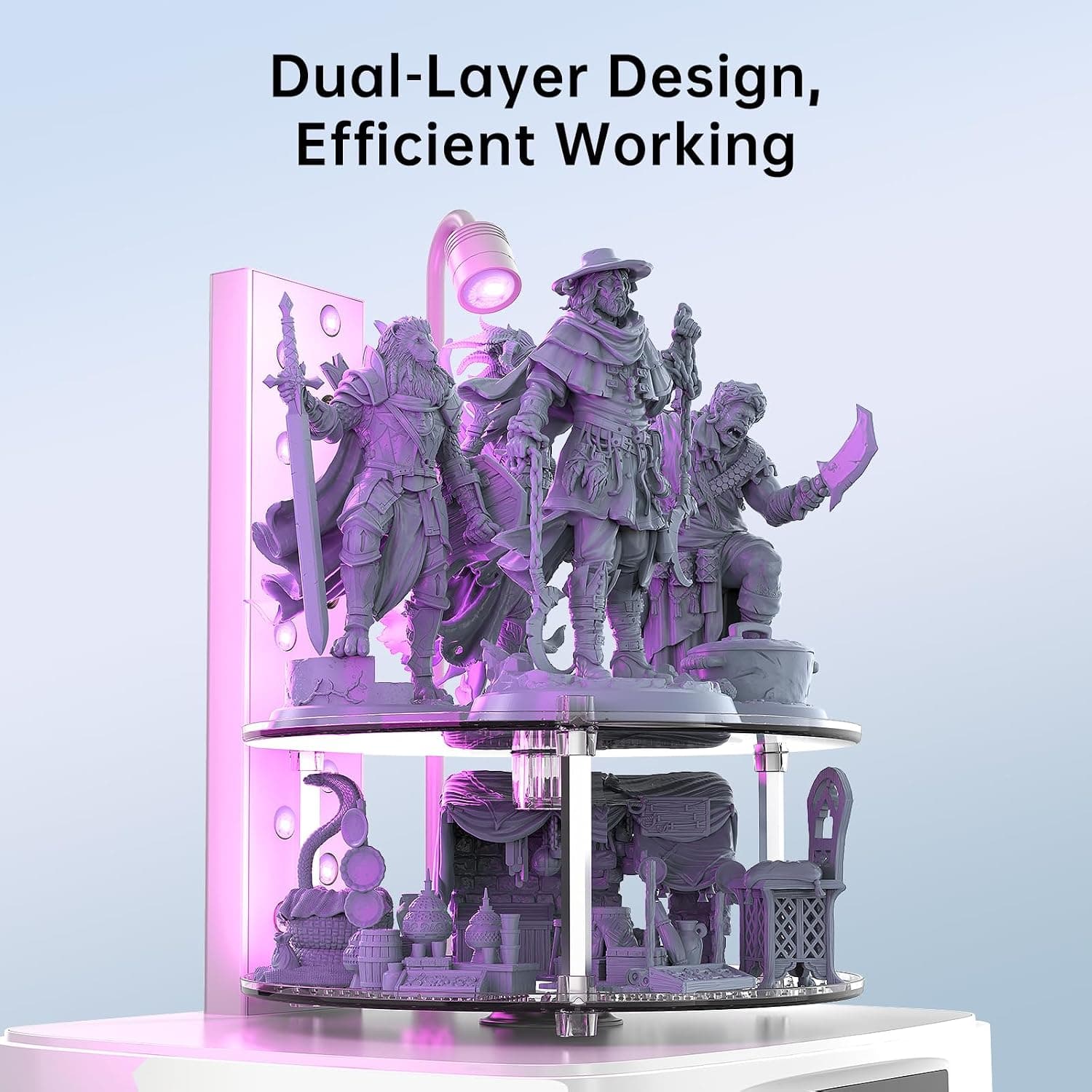 ایستگاه شستشو و پخت ANYCUBIC Wash and Cure 3 Plus برای پرینتر سه بعدی LCD/SLA/DLP ایستگاه شستشو و پخت ANYCUBIC Wash and Cure 3 Plus برای پرینتر سه بعدی LCD/SLA/DLP