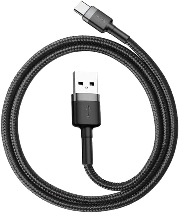 کابل شارژ و انتقال داده USB-A و USB-C Baseus Halo، 3.0 A، 1 متر، مشکی کابل شارژ و انتقال داده USB-A و USB-C Baseus Halo، 3.0 A، 1 متر، مشکی