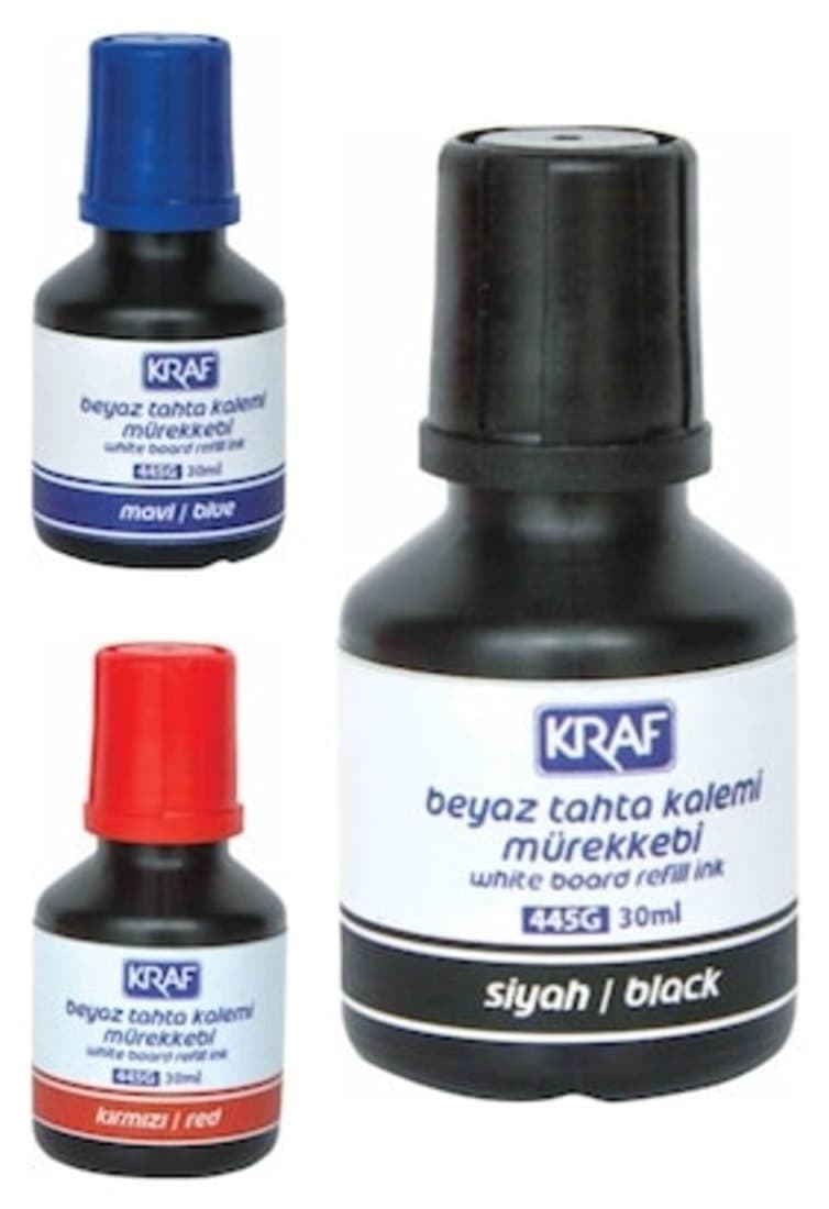 ماژیک وایت برد پرکردنی KRAF 770 ۹ عددی + ۳ عدد جوهر هر رنگ ماژیک وایت برد پرکردنی KRAF 770 ۹ عددی + ۳ عدد جوهر هر رنگ