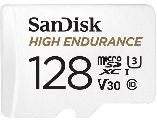 کارت حافظه MicroSDXC Sandisk با دوام بالا 128gb سرعت 100/40mb/s C10 V30 مدل Sdsqqnr-128g-gn6ıa کارت حافظه MicroSDXC Sandisk با دوام بالا 128gb سرعت 100/40mb/s C10 V30 مدل Sdsqqnr-128g-gn6ıa