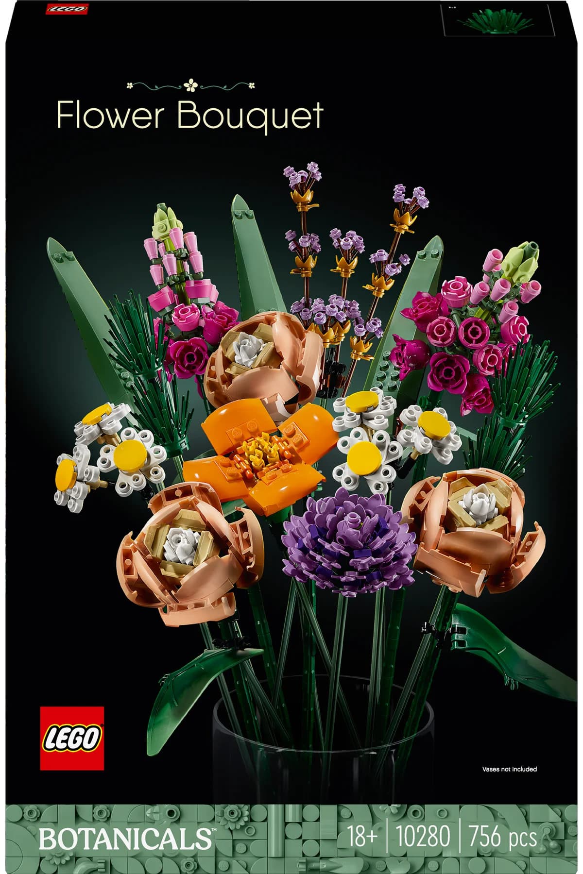 مجموعه ساخت دستهگل مصنوعی بزرگسالان لگو Botanicals مدل 10280، 756 قطعه مجموعه ساخت دستهگل مصنوعی بزرگسالان لگو Botanicals مدل 10280، 756 قطعه
