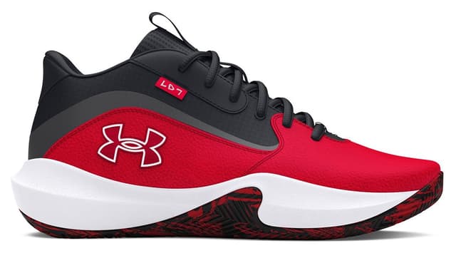 کفش بسکتبال مردانه Under Armour Lockdown 7 قرمز کفش بسکتبال مردانه Under Armour Lockdown 7 قرمز