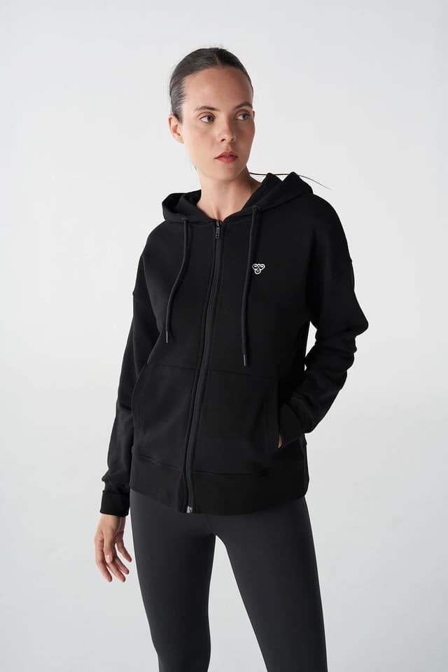 سویشرت هودی زنانه hummel زیپدار مدل T-Ic Icona سویشرت هودی زنانه hummel زیپدار مدل T-Ic Icona