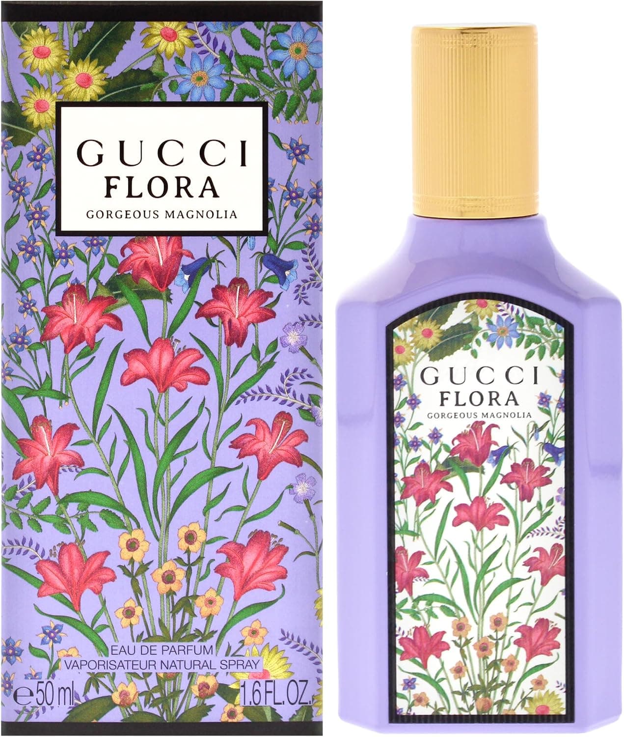 عطر زنانه Gucci ادوپرفیوم اسپری Flora Gorgeous Magnolia 100 ml عطر زنانه Gucci ادوپرفیوم اسپری Flora Gorgeous Magnolia 100 ml