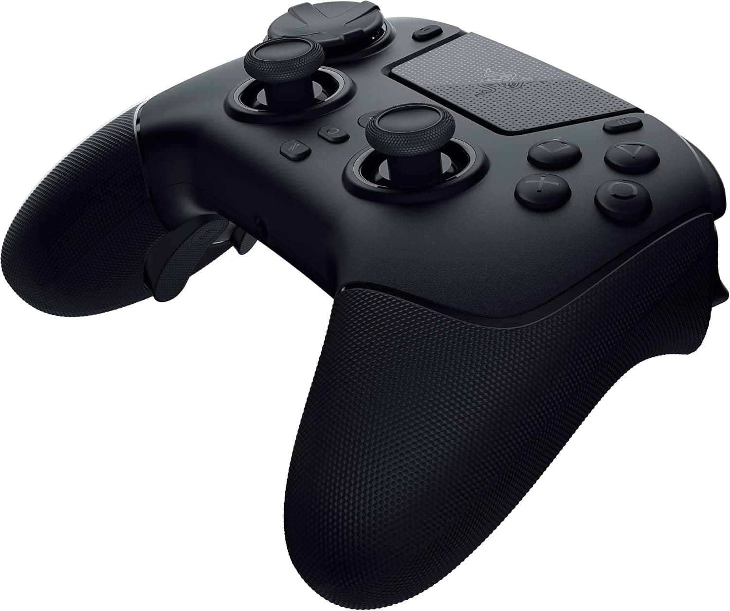دسته بازی بیسیم PlayStation 5 و PC Razer Raiju V3 Pro با ۴ دکمه جداشدنی و ۲ ضربهگیر پنجهای مشکی دسته بازی بیسیم PlayStation 5 و PC Razer Raiju V3 Pro با ۴ دکمه جداشدنی و ۲ ضربهگیر پنجهای مشکی
