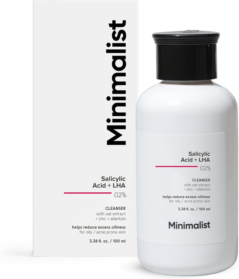 ژل شستشوی صورت Minimalist ضدجوش 2% سالیسیلیک اسید LHA زینک بدون سولفات 100 ml ژل شستشوی صورت Minimalist ضدجوش 2% سالیسیلیک اسید LHA زینک بدون سولفات 100 ml