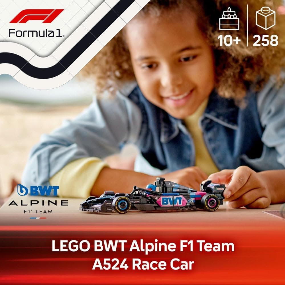 لگو Speed Champions BWT Alpine F1 Team ماشین مسابقه ساختنی مدل A524 کد 77248 لگو Speed Champions BWT Alpine F1 Team ماشین مسابقه ساختنی مدل A524 کد 77248