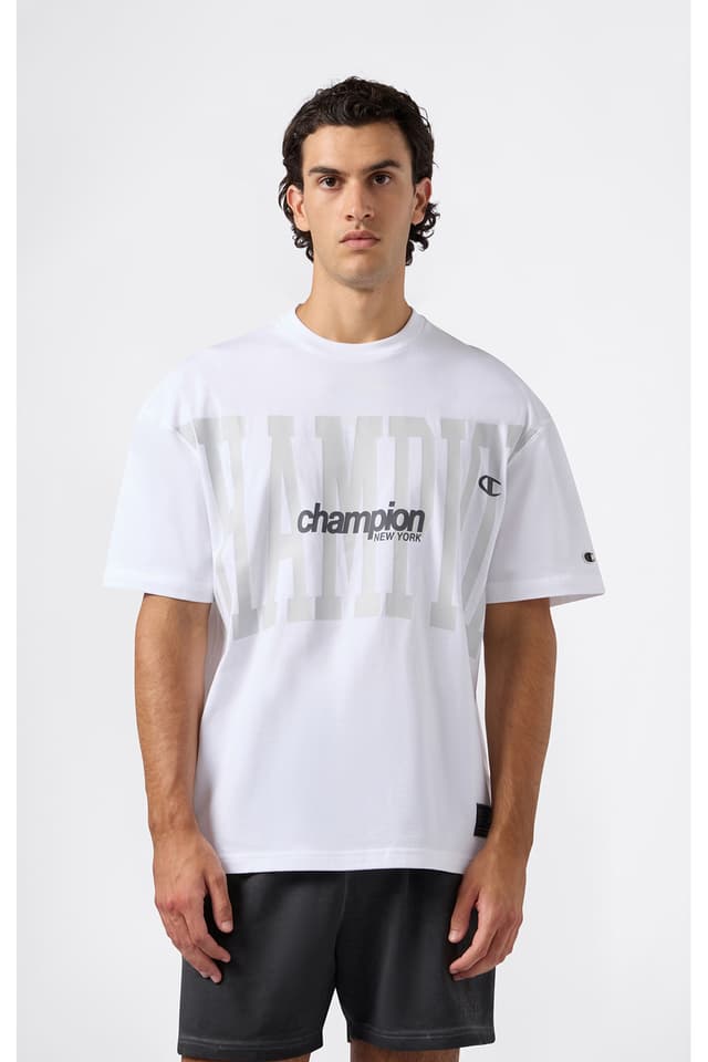 تیشرت مردانه Champion آستین کوتاه Urban Contemporary سفید مدل 221309-WW001 تیشرت مردانه Champion آستین کوتاه Urban Contemporary سفید مدل 221309-WW001