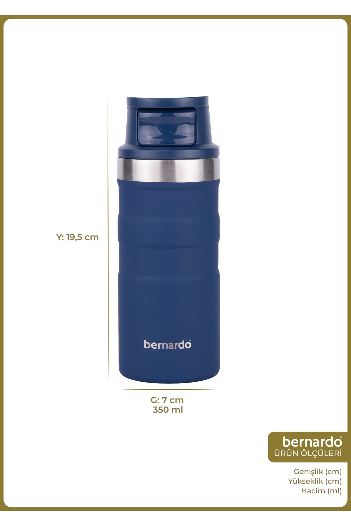 فلاسک Bernardo Comfort استیل ضدزنگ ضدنشت 350 ml سرمهای فلاسک Bernardo Comfort استیل ضدزنگ ضدنشت 350 ml سرمهای