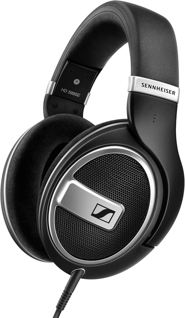 هدفون Sennheiser باز پشت مشکی مدل HD 599 SE هدفون Sennheiser باز پشت مشکی مدل HD 599 SE
