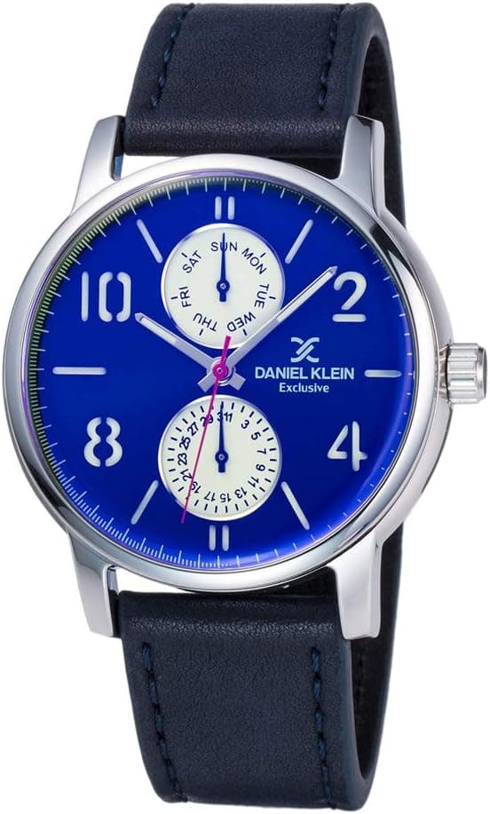 ساعت مچی مردانه Daniel Klein صفحه آبی آنالوگ مدل DK11842-3 ساعت مچی مردانه Daniel Klein صفحه آبی آنالوگ مدل DK11842-3
