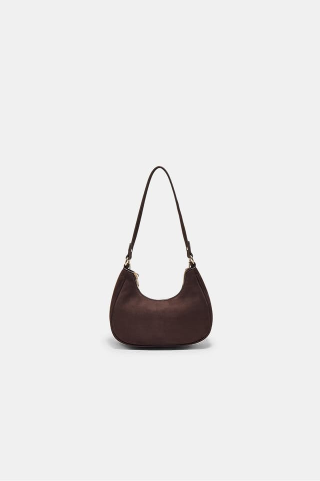 کیف دوشی زنانه Stradivarius هلالی کیف دوشی زنانه Stradivarius هلالی
