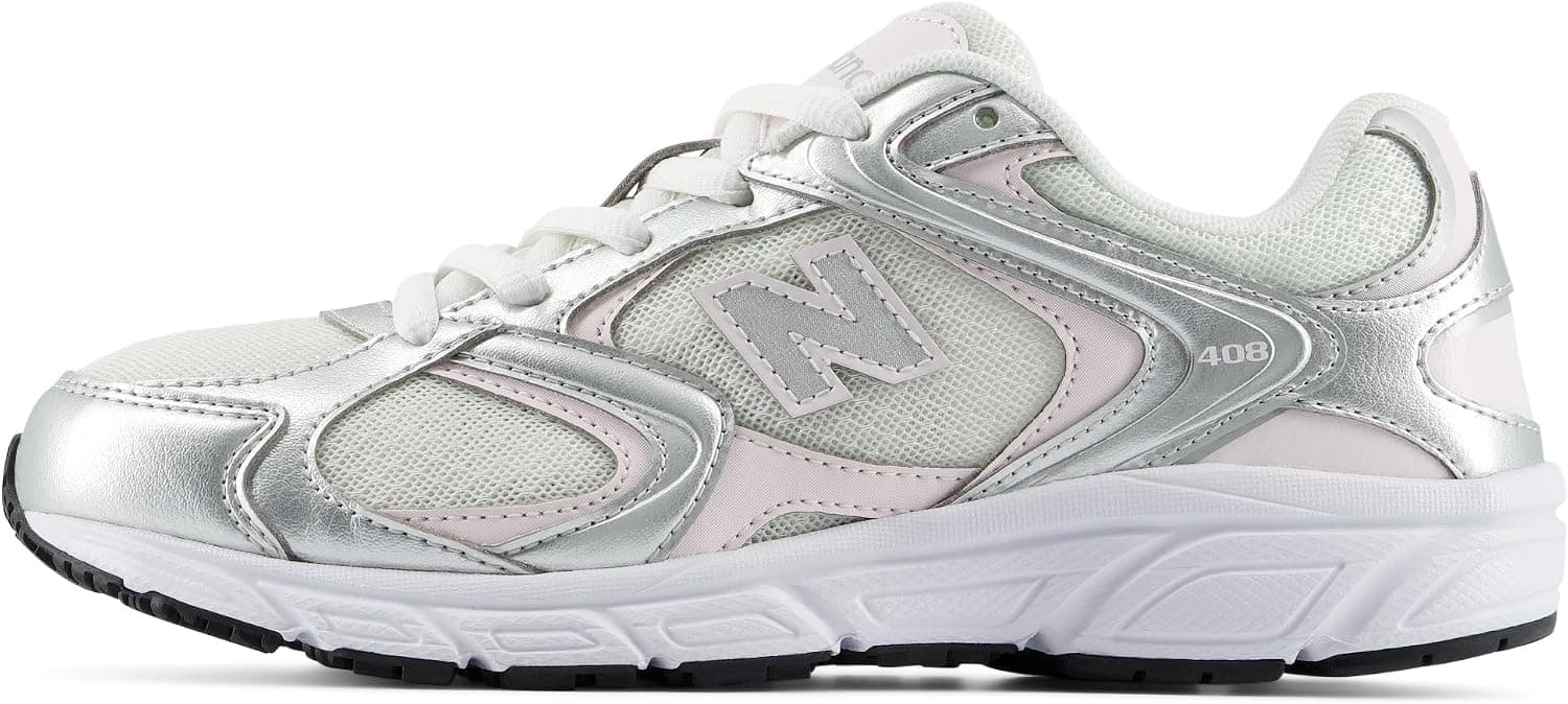 کفش New Balance مدل 408 نقرهای متالیک/صورتی سایز 37 EU کفش New Balance مدل 408 نقرهای متالیک/صورتی سایز 37 EU
