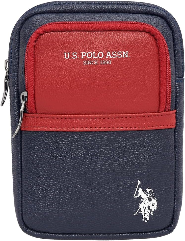 کیف پستچی یونیسکس U.S. POLO ASSN با جای گوشی کراسبادی سرمهای مدل 24593P کیف پستچی یونیسکس U.S. POLO ASSN با جای گوشی کراسبادی سرمهای مدل 24593P